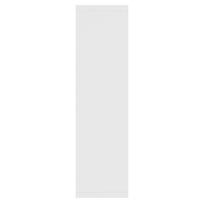 Mirror Cabinet with LED White 76x15x55 cm