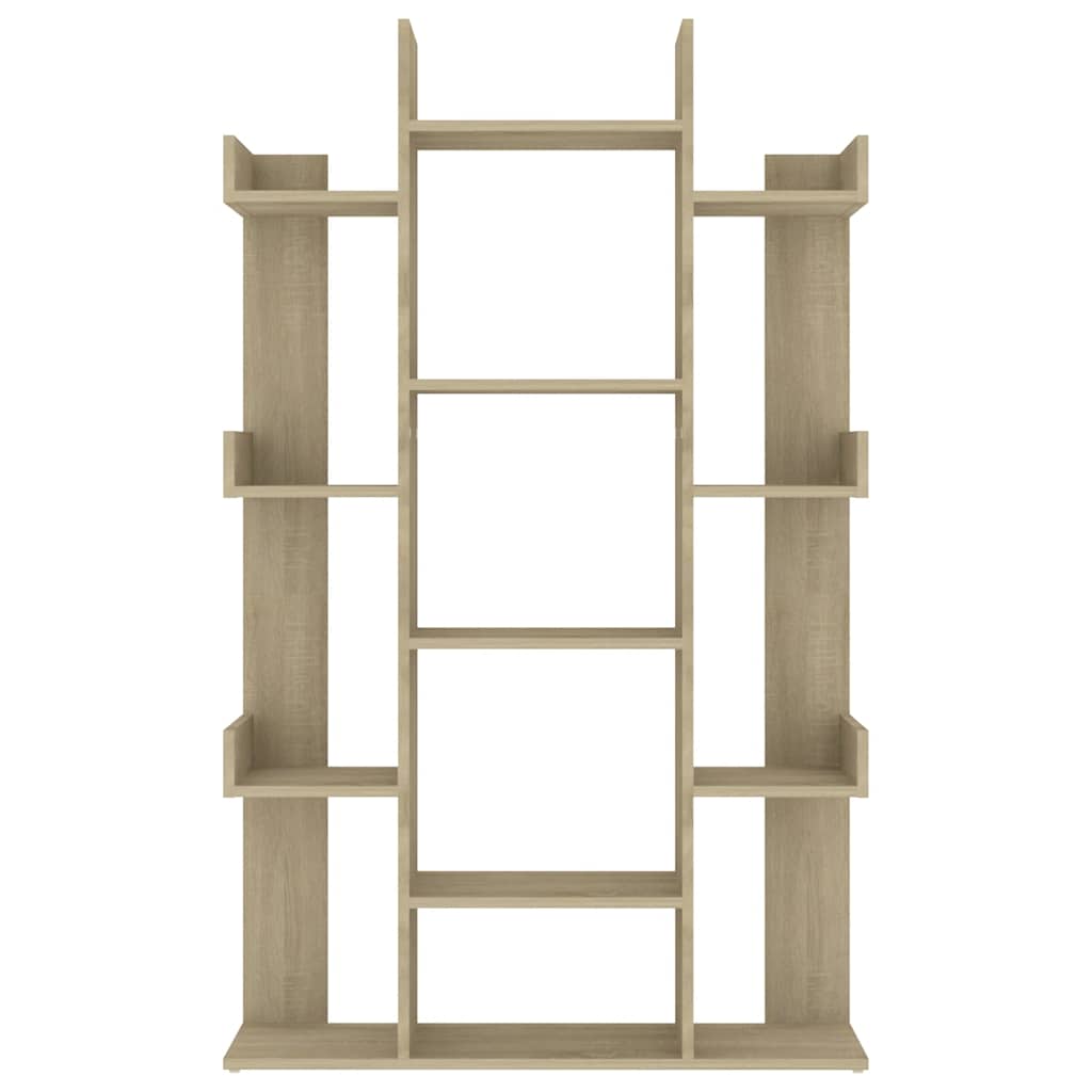 Book Cabinet Sonoma Oak 86x25.5x140 cm Engineered Wood