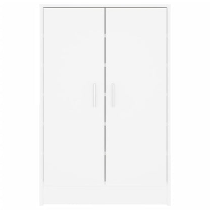 Shoe Cabinet White 60x35x92 cm Engineered Wood
