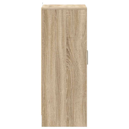 Shoe Cabinet Sonoma Oak 60x35x92 cm Engineered Wood
