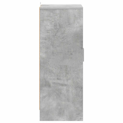 Shoe Cabinet Concrete Grey 60x35x92 cm Engineered Wood
