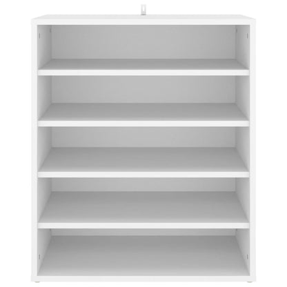 Shoe Cabinet White 60x35x70 cm Engineered Wood