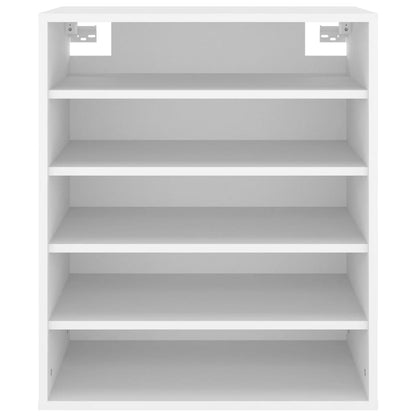 Shoe Cabinet White 60x35x70 cm Engineered Wood