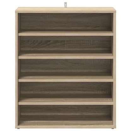 Shoe Cabinet Sonoma Oak 60x35x70 cm Engineered Wood