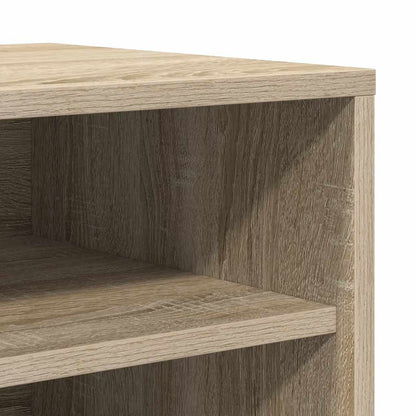 Shoe Cabinet Sonoma Oak 60x35x70 cm Engineered Wood