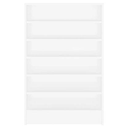 Shoe Cabinet White 60x35x92 cm Engineered Wood
