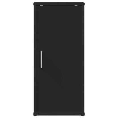Shoe Cabinets 2 pcs Black 32x35x70 cm Engineered Wood