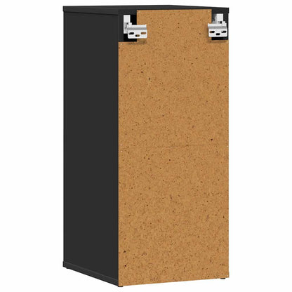 Shoe Cabinets 2 pcs Black 32x35x70 cm Engineered Wood