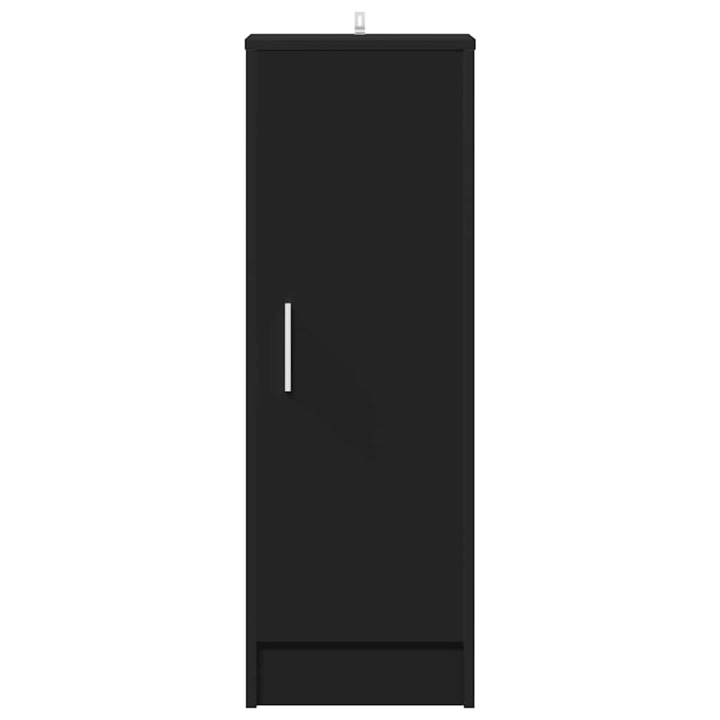 Shoe Cabinet Black 32x35x92 cm Engineered Wood