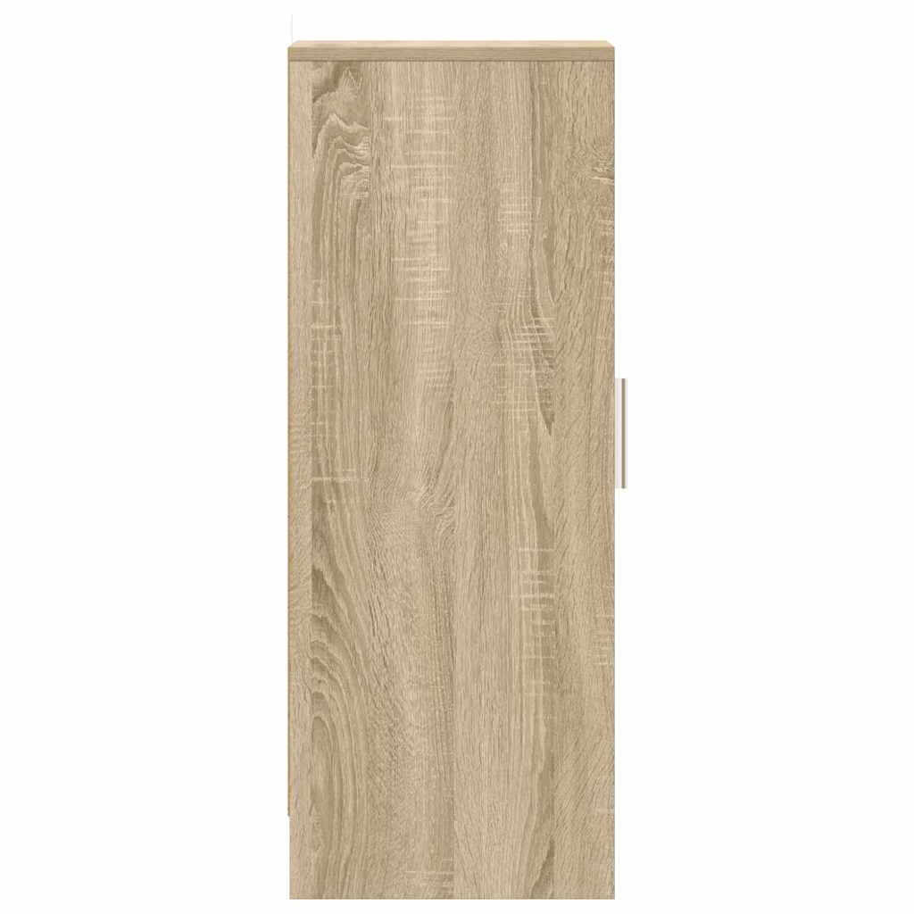 Shoe Cabinet Sonoma Oak 32x35x92 cm Engineered Wood