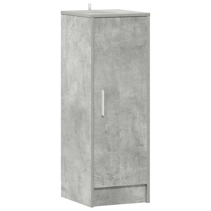 Shoe Cabinet Concrete Grey 32x35x92 cm Engineered Wood