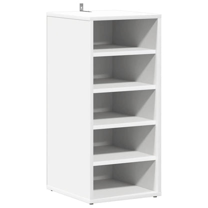 Shoe Cabinets 2 pcs White 31.5x35x70 cm Engineered Wood