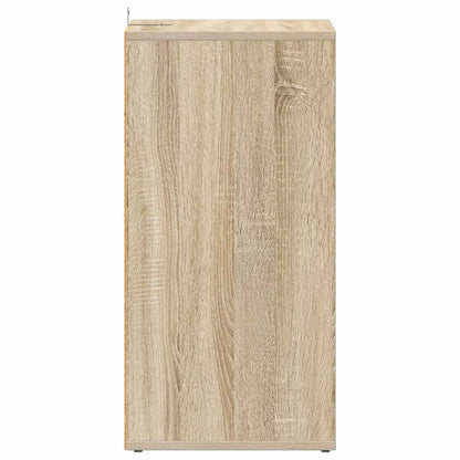 Shoe Cabinets 2 pcs Sonoma Oak 31.5x35x70 cm Engineered Wood