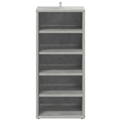 Shoe Cabinets 2 pcs Concrete Grey 31.5x35x70 cm Engineered Wood