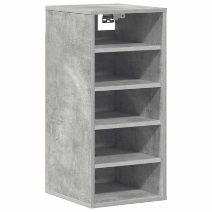 Shoe Cabinets 2 pcs Concrete Grey 31.5x35x70 cm Engineered Wood