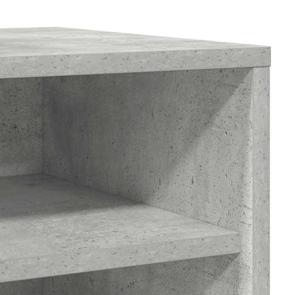 Shoe Cabinets 2 pcs Concrete Grey 31.5x35x70 cm Engineered Wood