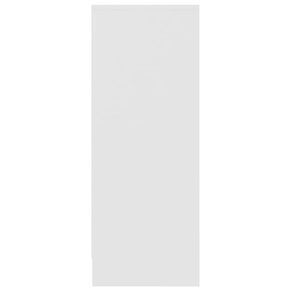 Shoe Cabinet White 31.5x35x90 cm Engineered Wood