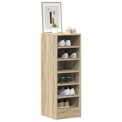 Shoe Cabinet Sonoma Oak 31.5x35x90 cm Engineered Wood