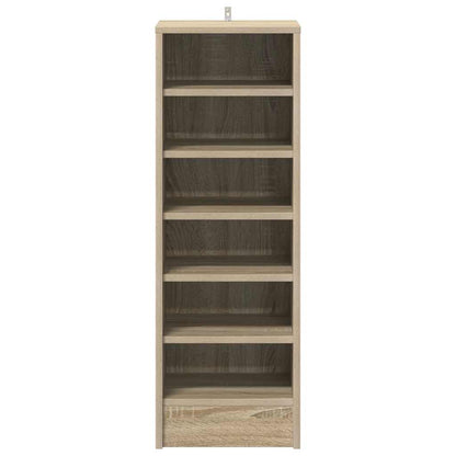 Shoe Cabinet Sonoma Oak 31.5x35x90 cm Engineered Wood