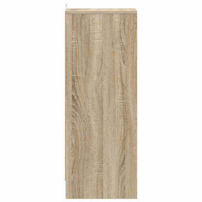 Shoe Cabinet Sonoma Oak 31.5x35x90 cm Engineered Wood
