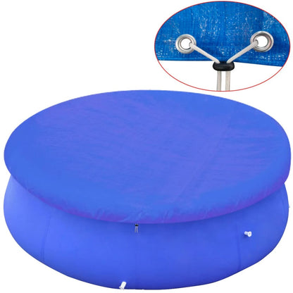 Pool Covers 2 pcs for 360-367 cm Round Above-Ground Pools