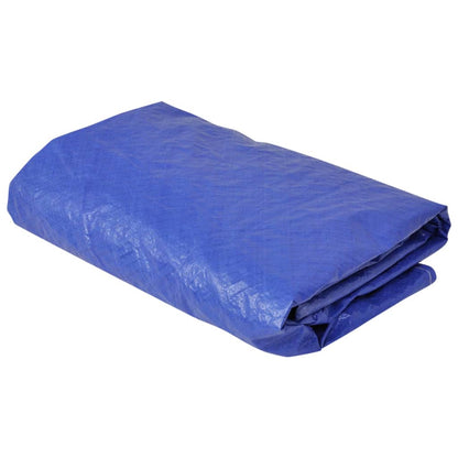 Pool Covers 2 pcs PE Round 540 cm 90 g/m²