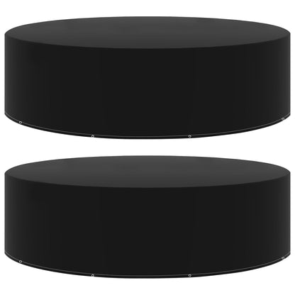 Garden Furniture Covers 2 pcs 10 Eyelets 205x90 cm