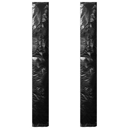 Umbrella Covers 2 pcs with Zipper PE 250 cm