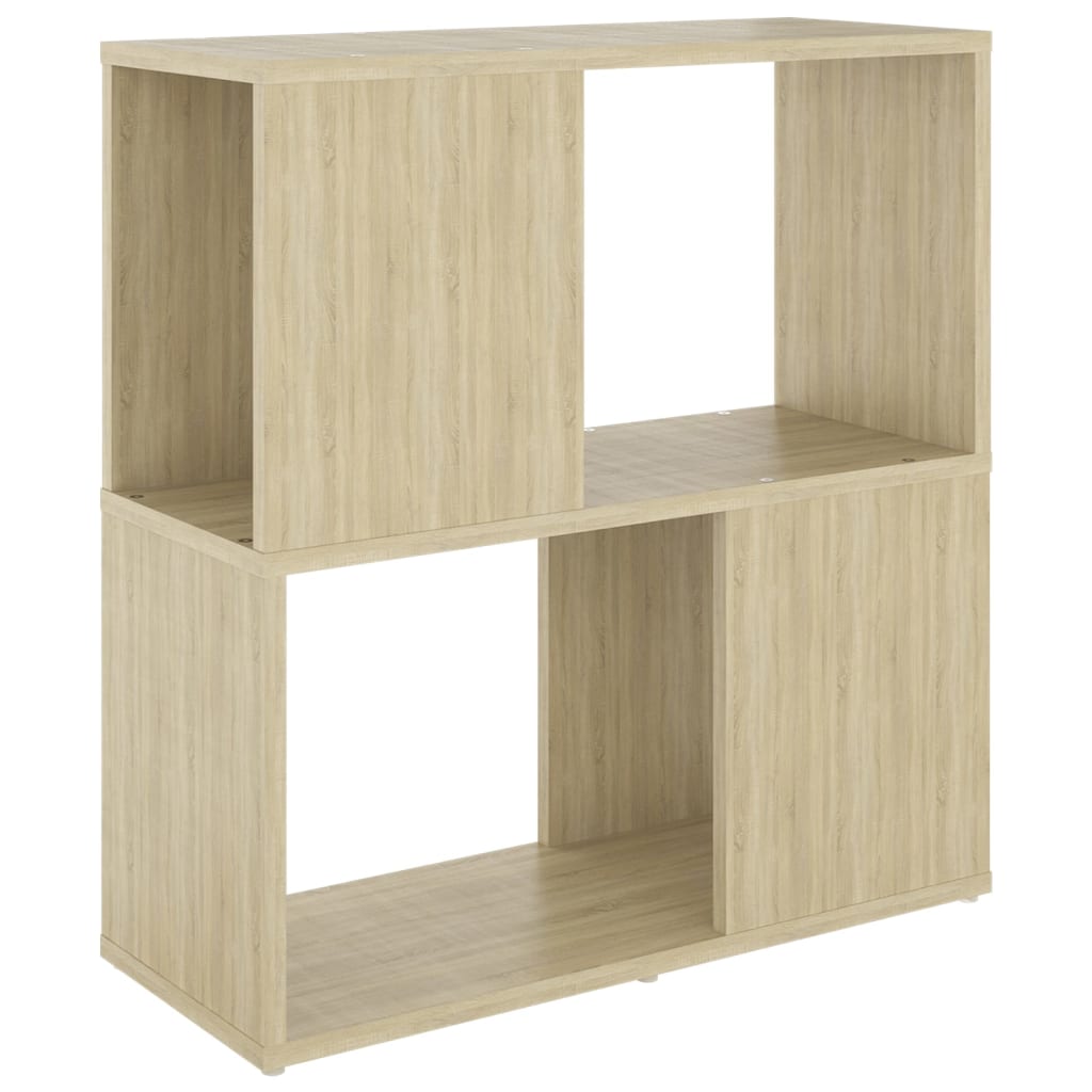 Book Cabinet Sonoma Oak 60x24x63 cm Engineered Wood