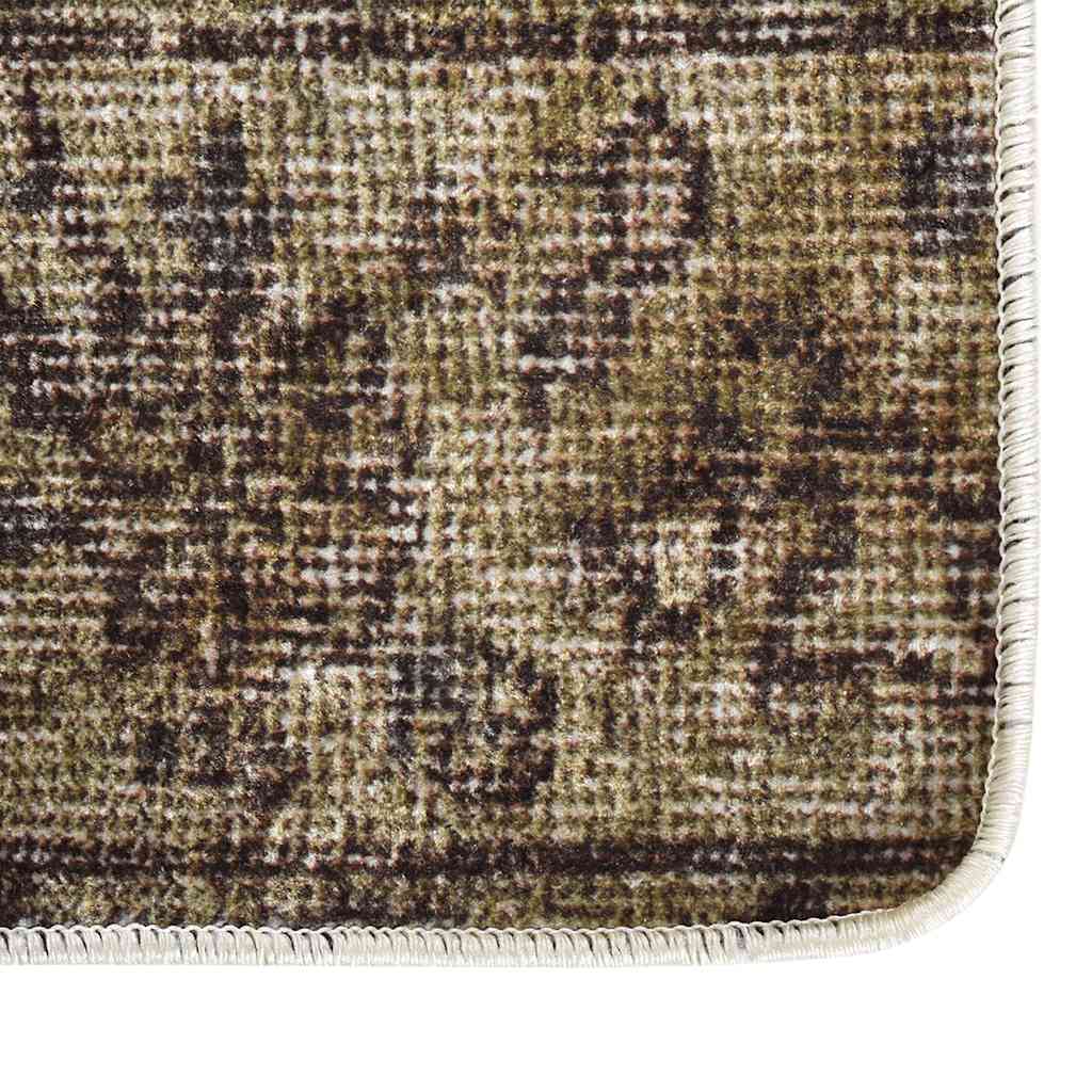 Rug Washable Patchwork 80x150 cm Multicolour Anti Slip