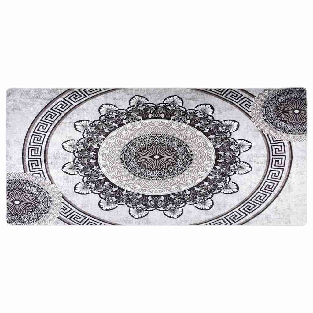 Rug Washable 80x300 cm Multicolour Anti Slip