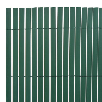 Double-Sided Garden Fence 110x300 cm Green