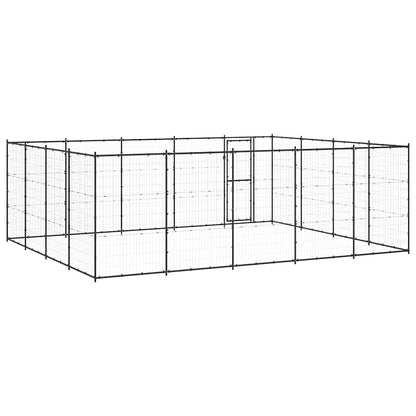Outdoor Dog Kennel Steel 24.2 m²