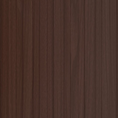 Roof Panels 12 pcs Galvanised Steel Brown 100x45 cm