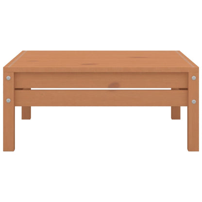 6 Piece Garden Lounge Set Honey Brown Solid Pinewood