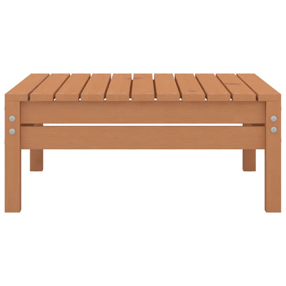 8 Piece Garden Lounge Set Honey Brown Solid Pinewood