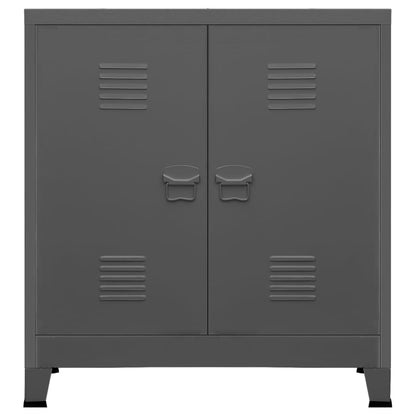 Industrial Storage Chest Anthracite Steel