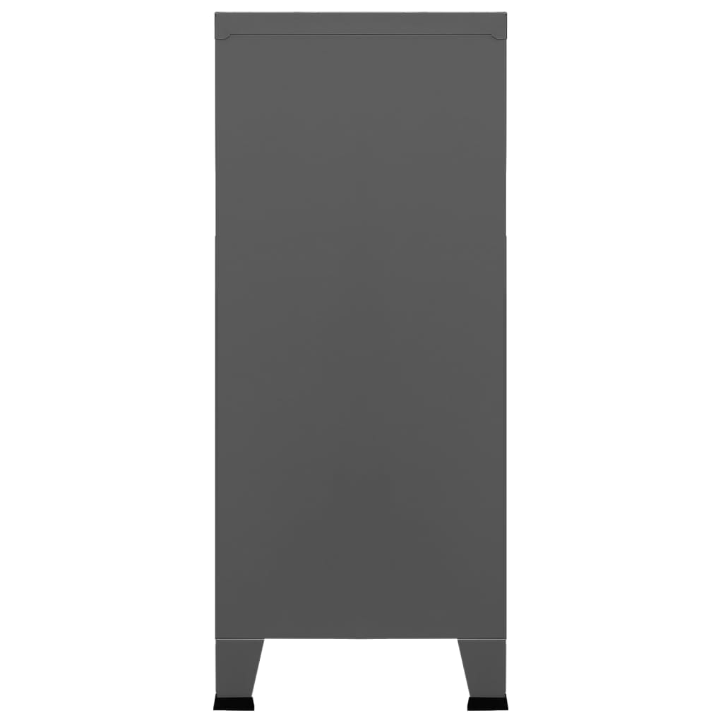 Industrial Storage Chest Anthracite Steel