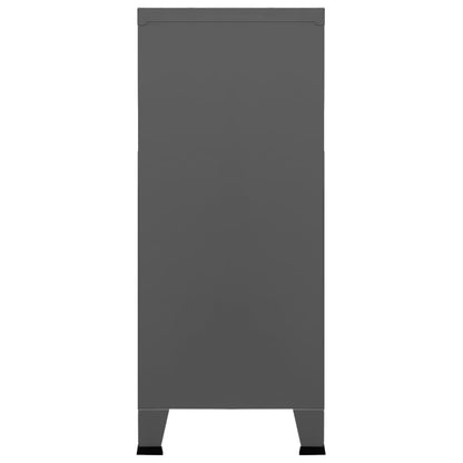 Industrial Storage Chest Anthracite Steel