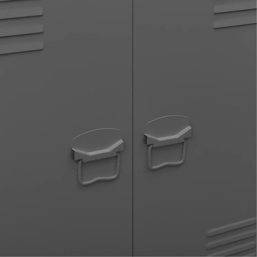 Industrial Storage Chest Anthracite Steel