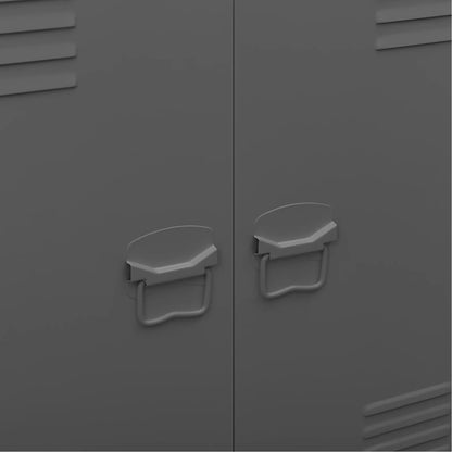 Industrial Storage Chest Anthracite Steel