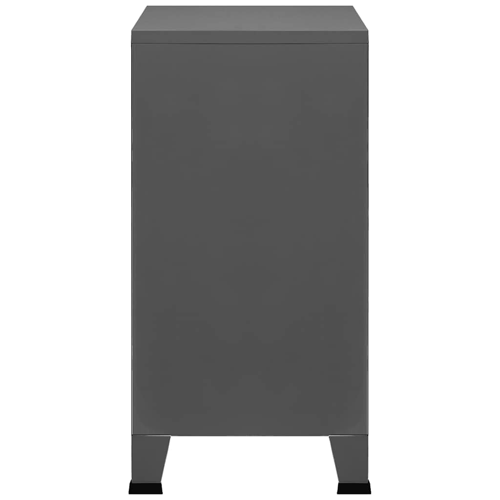 Industrial Storage Chest Anthracite 75x40x80 cm Steel