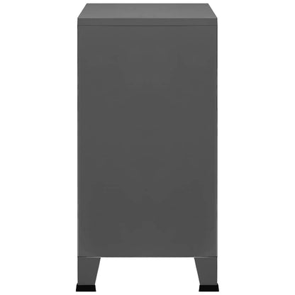 Industrial Storage Chest Anthracite 75x40x80 cm Steel
