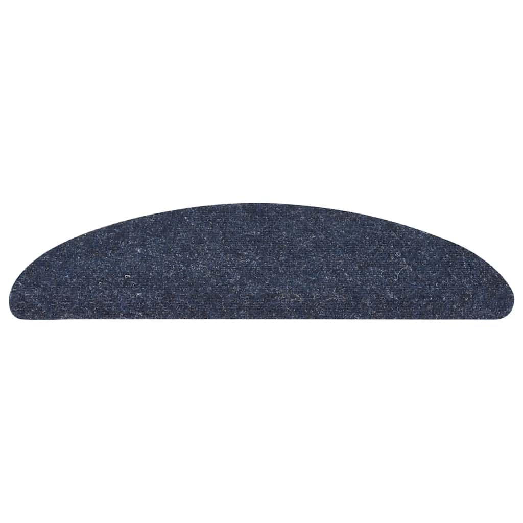 Stair Mats Self-adhesive 15 pcs 56x17x3 cm Blue