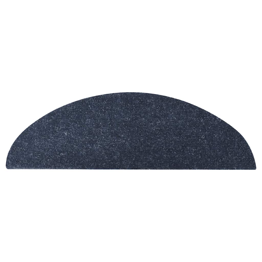 Stair Mats Self-adhesive 15 pcs 56x17x3 cm Blue