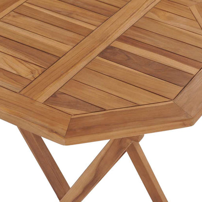3 Piece Garden Dining Set Solid Wood Teak
