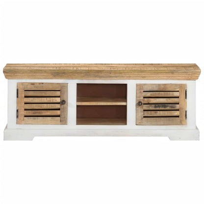 TV Cabinet 110x30x40 cm Solid Wood Mango