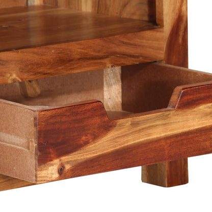 TV Cabinet 110x30x40 cm Solid Wood Acacia