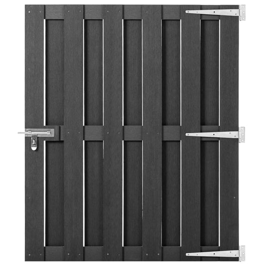 Garden Gate WPC 100x112 cm Grey