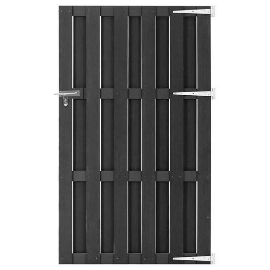 Garden Gate WPC 100x180 cm Grey